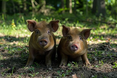 田园牧歌 生态土猪养殖园的影像记录与可持续发展